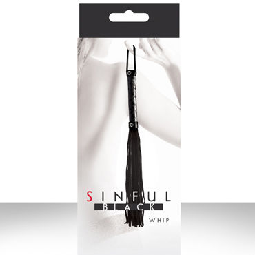NS Novelties Sinful Whip, Многохвостая виниловая плетка NS Novelties Sinful Whip, Многохвостая виниловая плетка