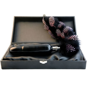 Baci Minx Vibrator With Feather, Роскошный вибратор с хвостом из перьев Baci Minx Vibrator With Feather, Роскошный вибратор с хвостом из перьев