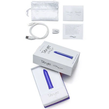 We-Vibe Tango, голубой - Самый мощный мини-вибратор - купить в секс шопе We-Vibe Tango, голубой - Самый мощный мини-вибратор - купить в секс шопе