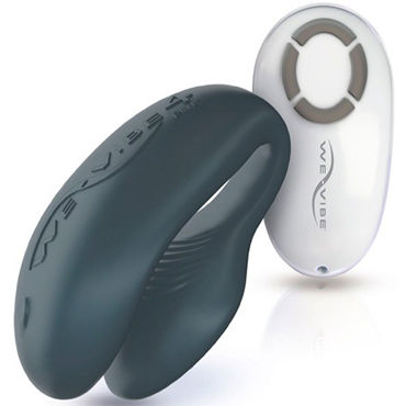 We-Vibe 4 Plus, серый - Вибратор для пар с уникальным беспроводным управлением - купить в секс шопе We-Vibe 4 Plus, серый - Вибратор для пар с уникальным беспроводным управлением - купить в секс шопе