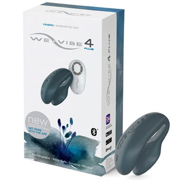 Новинка раздела Секс игрушки - We-Vibe 4 Plus, серый Новинка раздела Секс игрушки - We-Vibe 4 Plus, серый