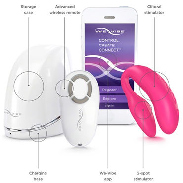 We-Vibe 4 Plus, розовый - фото, отзывы We-Vibe 4 Plus, розовый - фото, отзывы