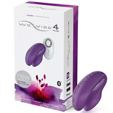 Новинка раздела Секс игрушки - We-Vibe 4 Plus, фиолетовый Новинка раздела Секс игрушки - We-Vibe 4 Plus, фиолетовый