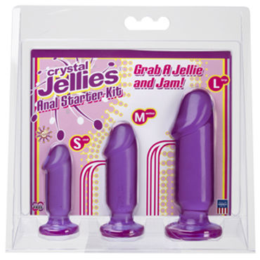 Doc Johnson Anal Starter Kit, фиолетовые - фото, отзывы Doc Johnson Anal Starter Kit, фиолетовые - фото, отзывы