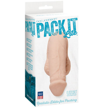 Doc Johnson Pack It Lite - Фаллоимитатор для ношения - купить в секс шопе Doc Johnson Pack It Lite - Фаллоимитатор для ношения - купить в секс шопе