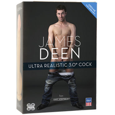Doc Johnson James Deen, Реалистичная копия фаллоса Джеймса Дина и другие товары Doc Johnson с фото Doc Johnson James Deen, Реалистичная копия фаллоса Джеймса Дина и другие товары Doc Johnson с фото