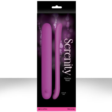 NS Novelties Serenity, фиолетовый, Уникальный плоский вибратор NS Novelties Serenity, фиолетовый, Уникальный плоский вибратор