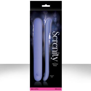 NS Novelties Serenity, голубой, Уникальный плоский вибратор NS Novelties Serenity, голубой, Уникальный плоский вибратор