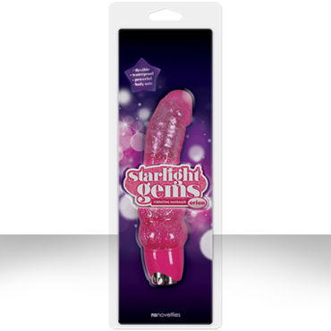 NS Novelties Starlight Gems Orion, розовый, Мультискоростной вибратор-реалистик NS Novelties Starlight Gems Orion, розовый, Мультискоростной вибратор-реалистик