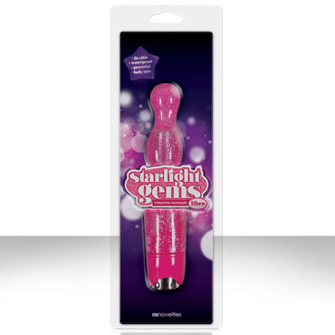 NS Novelties Starlight Gems Libra, розовый, Стильный мультискоростной вибратор NS Novelties Starlight Gems Libra, розовый, Стильный мультискоростной вибратор