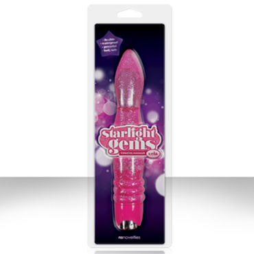 NS Novelties Starlight Gems Vela, розовый, Стильный мультискоростной вибратор NS Novelties Starlight Gems Vela, розовый, Стильный мультискоростной вибратор