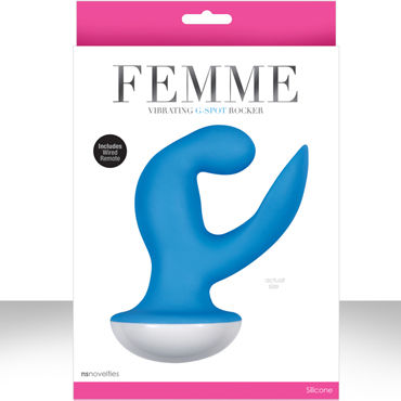 NS Novelties Vibrating G Spot Rocker, голубой, Эргономичный многофункциональный вибратор NS Novelties Vibrating G Spot Rocker, голубой, Эргономичный многофункциональный вибратор