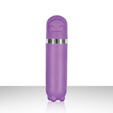 NS Novelties Emoticons Mini Vibe Bullet, фиолетовый - фото, отзывы NS Novelties Emoticons Mini Vibe Bullet, фиолетовый - фото, отзывы