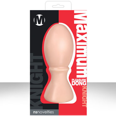 NS Novelties Maximum Pleasure Dong, телесный, Анальная пробка в виде шахматного коня NS Novelties Maximum Pleasure Dong, телесный, Анальная пробка в виде шахматного коня