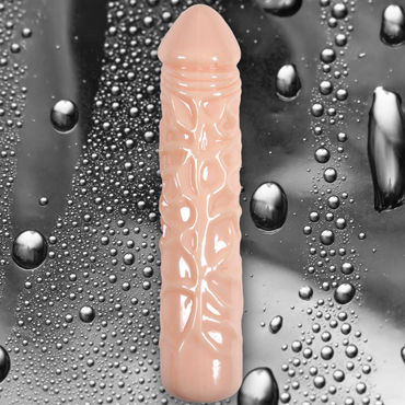 NS Novelties Maximum The Baron, телесный - Гибкий фаллоимитатор-реалистик, 25,4 см - купить в секс шопе NS Novelties Maximum The Baron, телесный - Гибкий фаллоимитатор-реалистик, 25,4 см - купить в секс шопе
