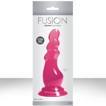 NS Novelties Fusion Pleasure Dongs, красный, Фаллоимитатор-насадка к страпону NS Novelties Fusion Pleasure Dongs, красный, Фаллоимитатор-насадка к страпону
