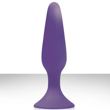 NS Novelties Sliders Silicone Anal Plugs, фиолетовый - фото, отзывы NS Novelties Sliders Silicone Anal Plugs, фиолетовый - фото, отзывы