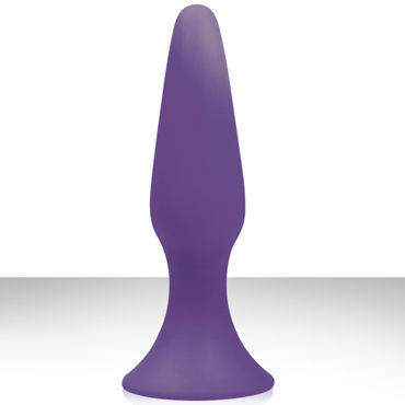 NS Novelties Sliders Silicone Anal Plugs, фиолетовый - фото, отзывы NS Novelties Sliders Silicone Anal Plugs, фиолетовый - фото, отзывы