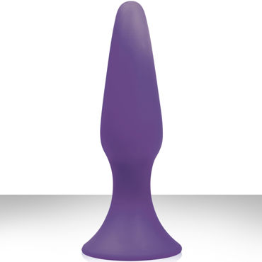 NS Novelties Sliders Silicone Anal Plugs, фиолетовый - фото, отзывы NS Novelties Sliders Silicone Anal Plugs, фиолетовый - фото, отзывы