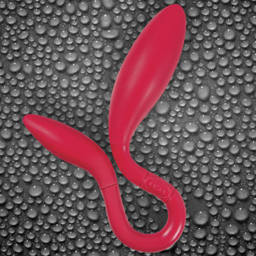 NS Novelties Intrigue Prostate Stimulator, красный - Эргономичный массажер простаты - купить в секс шопе NS Novelties Intrigue Prostate Stimulator, красный - Эргономичный массажер простаты - купить в секс шопе