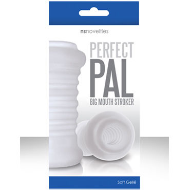 NS Novelties Perfect Pal Big Mouth Stroker, прозрачный, Мягкий мастурбатор-ротик NS Novelties Perfect Pal Big Mouth Stroker, прозрачный, Мягкий мастурбатор-ротик