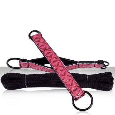 NS Novelties Sinful Bed Restraint Straps, розовый - фото, отзывы NS Novelties Sinful Bed Restraint Straps, розовый - фото, отзывы