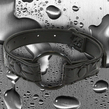 NS Novelties Sinful O-Ring Mouth Gag, черный - Расширитель для рта - купить в секс шопе NS Novelties Sinful O-Ring Mouth Gag, черный - Расширитель для рта - купить в секс шопе