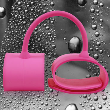 NS Novelties Silicone Submissions Wrist Cuffs, розовый - Мягкие силиконовые наручники - купить в секс шопе NS Novelties Silicone Submissions Wrist Cuffs, розовый - Мягкие силиконовые наручники - купить в секс шопе