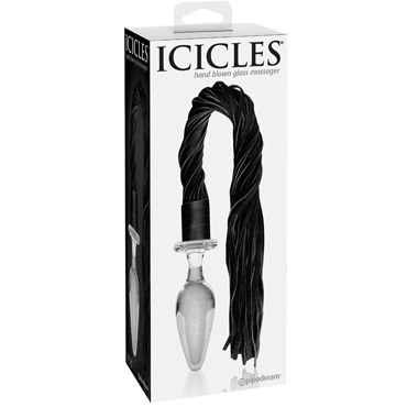 Pipedream Icicles № 49, Анальная пробка с длинным хвостом Pipedream Icicles № 49, Анальная пробка с длинным хвостом