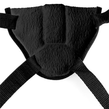 Pipedream Vibrating Plush Harness - Трусики с вибропулей для страпона - купить в секс шопе Pipedream Vibrating Plush Harness - Трусики с вибропулей для страпона - купить в секс шопе