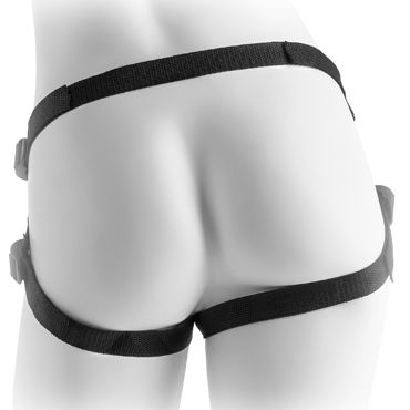 Pipedream Vibrating Plush Harness, Трусики с вибропулей для страпона и другие товары Pipedream с фото Pipedream Vibrating Plush Harness, Трусики с вибропулей для страпона и другие товары Pipedream с фото