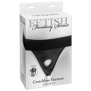 Pipedream Crotchless Harness, Трусики с пикантным вырезом для страпона Pipedream Crotchless Harness, Трусики с пикантным вырезом для страпона