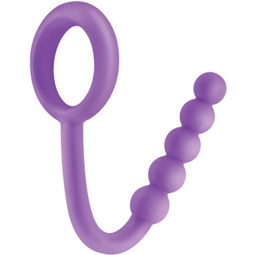 Pipedream Elite Ball Cinch with Anal Bead, фиолетовый - фото, отзывы Pipedream Elite Ball Cinch with Anal Bead, фиолетовый - фото, отзывы