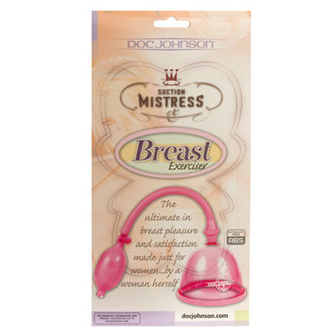 Doc Johnson Breast Exerciser - Вакуумный массажер для груди - купить в секс шопе Doc Johnson Breast Exerciser - Вакуумный массажер для груди - купить в секс шопе