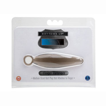 Topco Bottoms Up Finger Rimmers 9 см, серая - фото, отзывы Topco Bottoms Up Finger Rimmers 9 см, серая - фото, отзывы