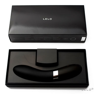 Lelo Elise, черный - Мультискоростной вибромассажер точки G - купить в секс шопе Lelo Elise, черный - Мультискоростной вибромассажер точки G - купить в секс шопе