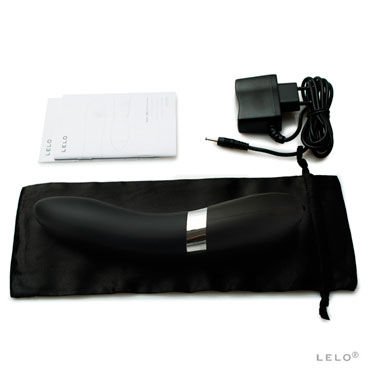 Lelo Elise, черный, Мультискоростной вибромассажер точки G и другие товары Lelo с фото Lelo Elise, черный, Мультискоростной вибромассажер точки G и другие товары Lelo с фото