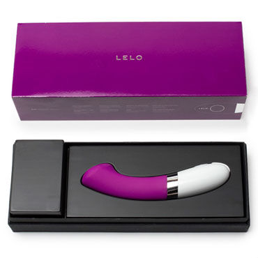 Lelo Gigi, фиолетовый - Вибратор точки G со стимуляцией клитора - купить в секс шопе Lelo Gigi, фиолетовый - Вибратор точки G со стимуляцией клитора - купить в секс шопе