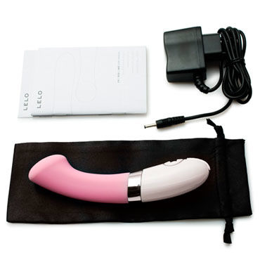 Lelo Gigi, розовый, Вибратор точки G со стимуляцией клитора и другие товары Lelo с фото Lelo Gigi, розовый, Вибратор точки G со стимуляцией клитора и другие товары Lelo с фото