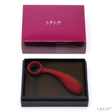 Lelo Bob, темно-красный - Стильный мужской стимулятор - купить в секс шопе Lelo Bob, темно-красный - Стильный мужской стимулятор - купить в секс шопе
