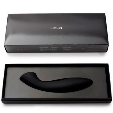Lelo Ella, черный - Двусторонний стимулятор точки G - купить в секс шопе Lelo Ella, черный - Двусторонний стимулятор точки G - купить в секс шопе
