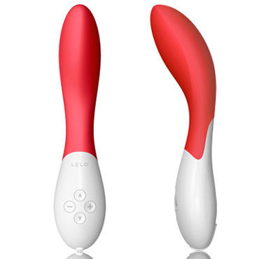 Lelo Mona, красный, Мультискоростной вибратор с USB зарядкой Lelo Mona, красный, Мультискоростной вибратор с USB зарядкой
