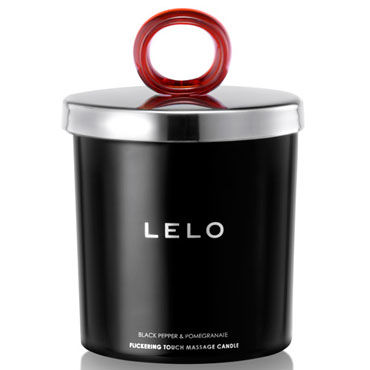 Lelo Свеча черный перец и гранат, 150 гр - Массажная свеча с маслом масляного дерева - купить в секс шопе Lelo Свеча черный перец и гранат, 150 гр - Массажная свеча с маслом масляного дерева - купить в секс шопе