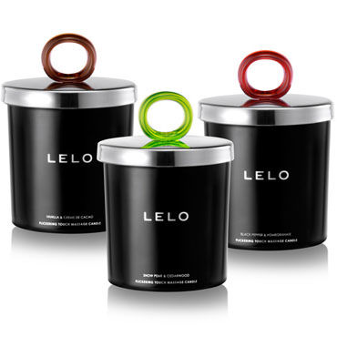 Новинка раздела Интимные смазки и косметика - Lelo Свеча черный перец и гранат, 150 гр Новинка раздела Интимные смазки и косметика - Lelo Свеча черный перец и гранат, 150 гр
