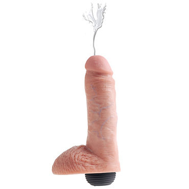 Pipedream Squirting King Cock with Balls, 20.3см - фото, отзывы Pipedream Squirting King Cock with Balls, 20.3см - фото, отзывы