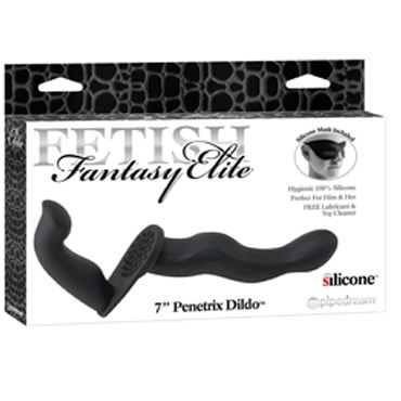 Pipedream Penetrix Dildo 17,5 см, Двухсторонний водонепроницаемый страпон + маска Pipedream Penetrix Dildo 17,5 см, Двухсторонний водонепроницаемый страпон + маска