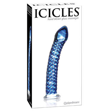 Pipedream Icicles № 29, Стеклянный анальный фаллоимитатор Pipedream Icicles № 29, Стеклянный анальный фаллоимитатор