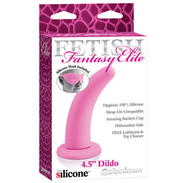 Pipedream Fetish Fantasy Elite 11 см, розовая, Силиконовый стимулятор на присоске + маска Pipedream Fetish Fantasy Elite 11 см, розовая, Силиконовый стимулятор на присоске + маска