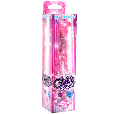 Pipedream Glitz G-spot розовый - Компактный вибратор точки G - купить в секс шопе Pipedream Glitz G-spot розовый - Компактный вибратор точки G - купить в секс шопе