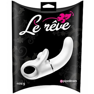 Pipedream Le Reve G Spot Mini Vibe, белый, Компактный вибратор точки G Pipedream Le Reve G Spot Mini Vibe, белый, Компактный вибратор точки G